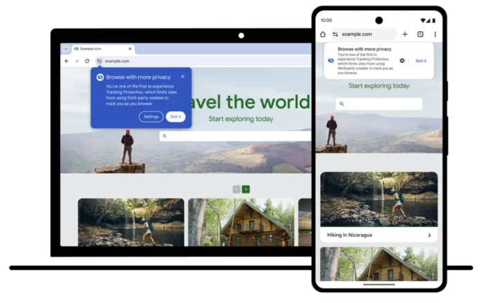 Захист від відстеження Chrome